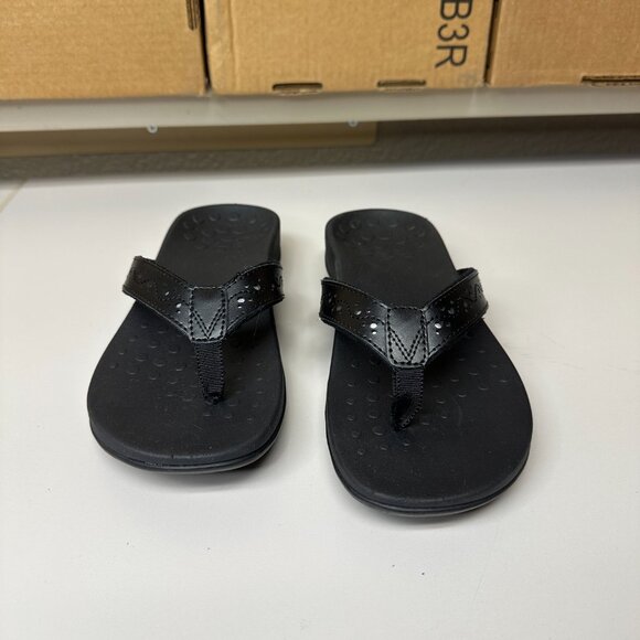 Vionic Aliza Sandals - black/black- size 7.5 - Picture 2 of 6